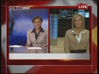 CCTV News (Nilesat 201 - 7.0°W)